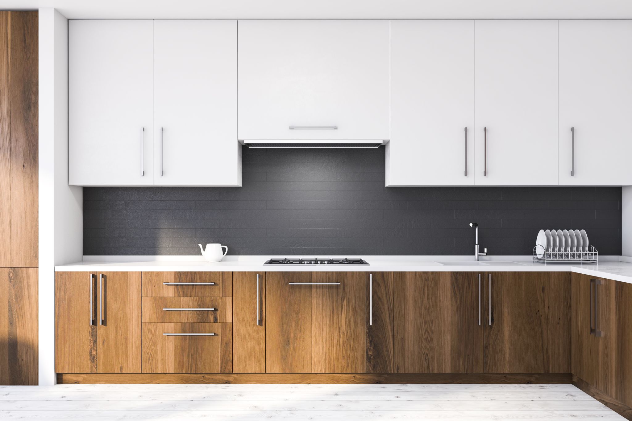 Contemporary Kitchen Remodel by David Star Construction project photo